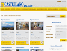 Tablet Screenshot of castellanoimmobiliare.com
